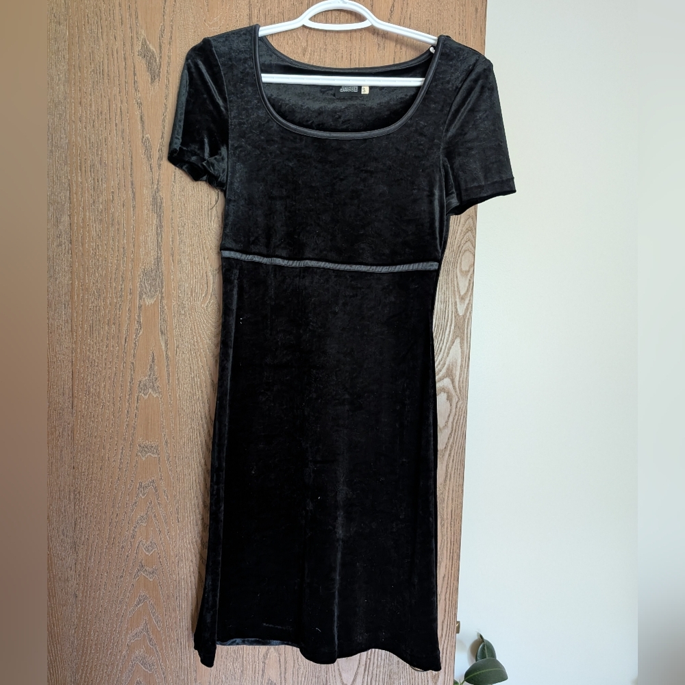 Vintage Jacob Velvet Mini Dress